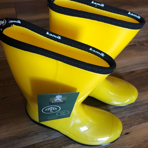 Kamik Shoes - Kamik Yellow Rain Boots